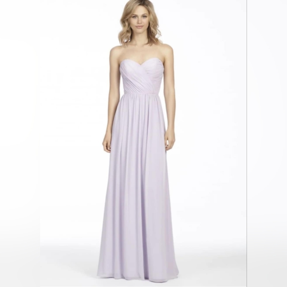 Hayley Paige Occasions‎ Size 10, Lilac Bridesmaid Dress, Formal
